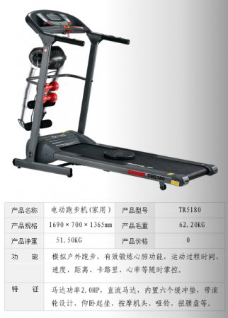 電動跑步機（家用）